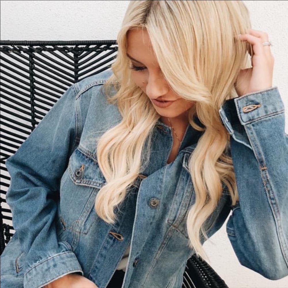 Carly Jean los Angeles “ford” denim jacket